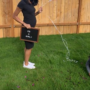 Maternity t shirt dress pregnancy black dress
